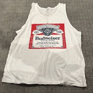 Budweiser muscle tank